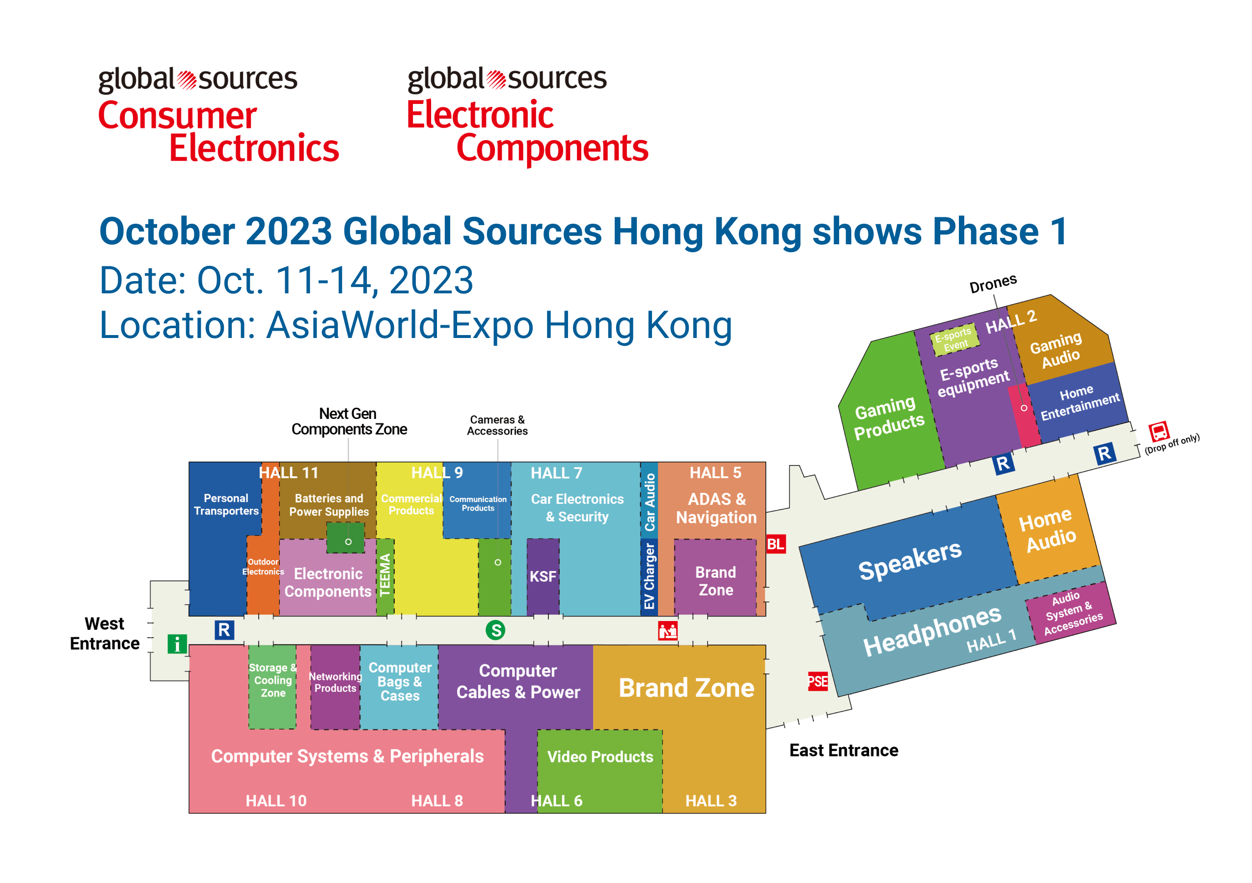 Hong Kong Convention and Exhibition Centre,Date: Oct 13-16, 2023,Booth: 3F-E04